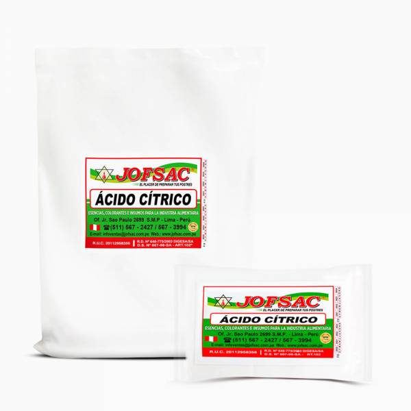 Acido Citrico en Polvo